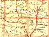 Clear Lake Indiana Historical Maps