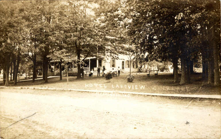 Clear Lake Steuben County Indiana Postcard