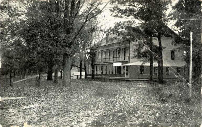 Clear Lake Steuben County Indiana Postcard