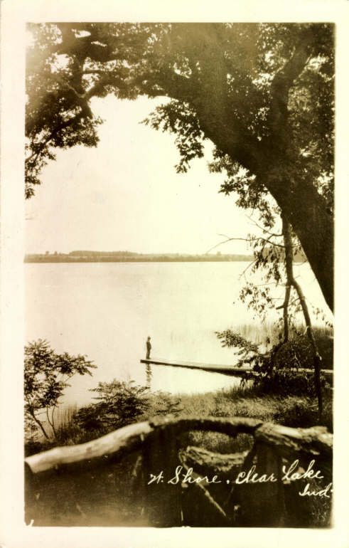 Clear Lake Steuben County Indiana Postcard